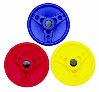 plastic steering wheel