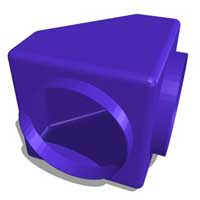tube corner wedge
