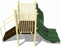 double bedway slide structure