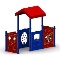 play center with roof