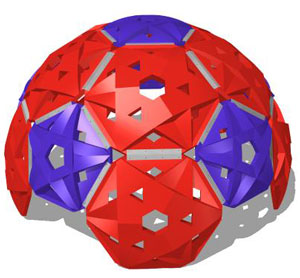 plastic climbing dome