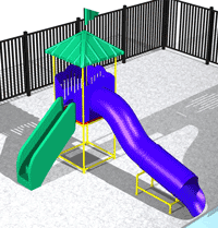 basic water slide