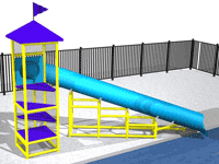 pool slide