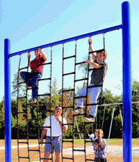 climbing wall structure