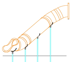 veer tube slide drawing