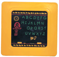 alphabet activity panel