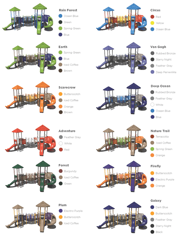playgrounds color schemes