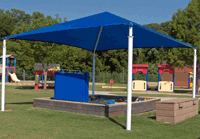 shade structure - square
